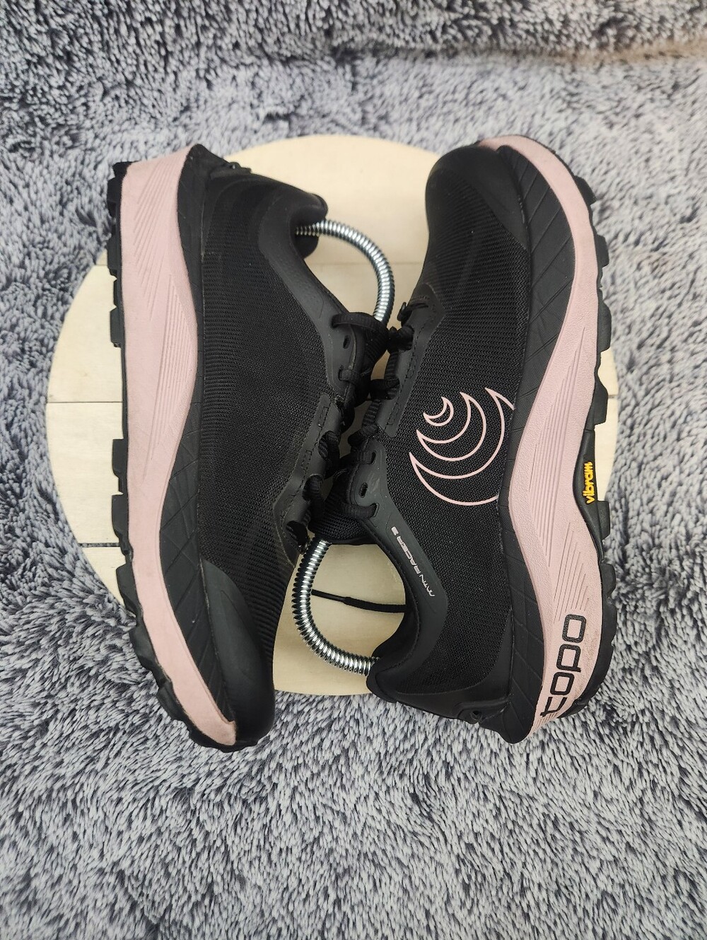 Topo MTN Racer 3 Trail Running Shoes Black Women's Size 7.5 - Picture 6 of 9
